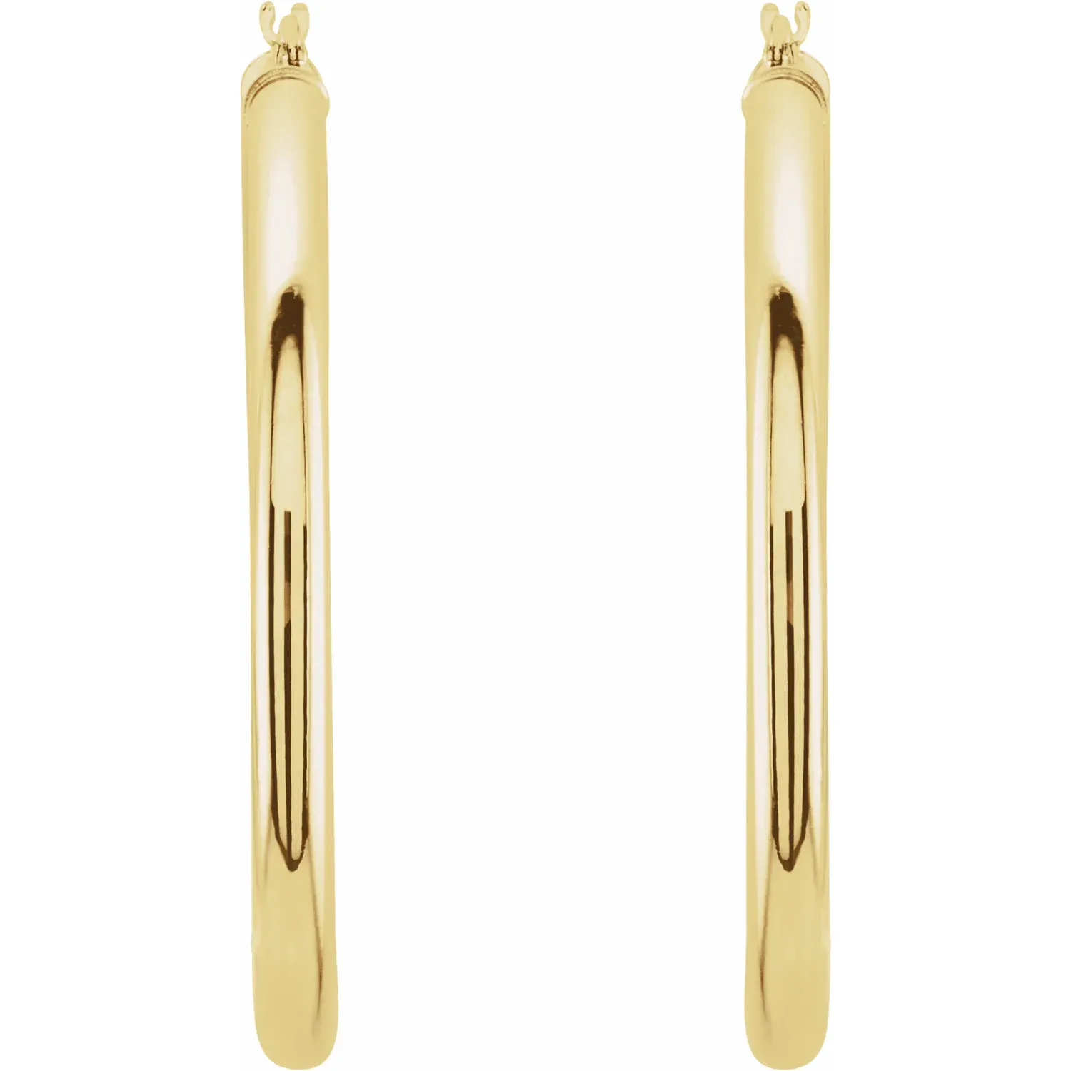 Yellow Gold Large Gold Hoop Earrings jewelry store near me