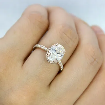 Platinum Delicate Engagement Ring jewelry windy city