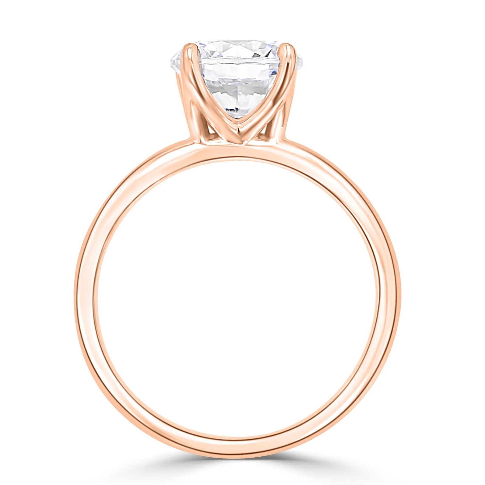 Rose Gold Elegant and Stunning Engagement Ring jewelry store near me