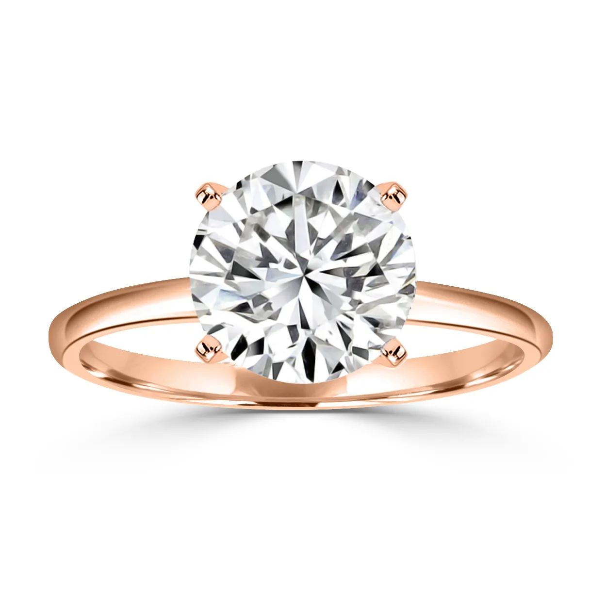 Rose Gold Elegant and Stunning Engagement Ring