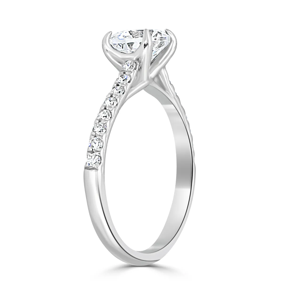 White GoldContemporary Engagement Ring jewelry store near me