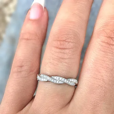 Platinum Hand Crafted Wedding Band Set In California jewelry store near me