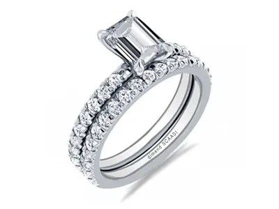White GoldEngagement And Wedding Ring Set At Jewelry Store jewelry Wabash avenue
