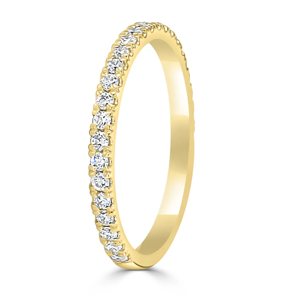 Yellow Gold Matching Wedding Bands in Diamond And Gold jewelry store near me