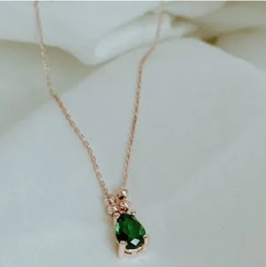 Emerald Gemstone Earrings