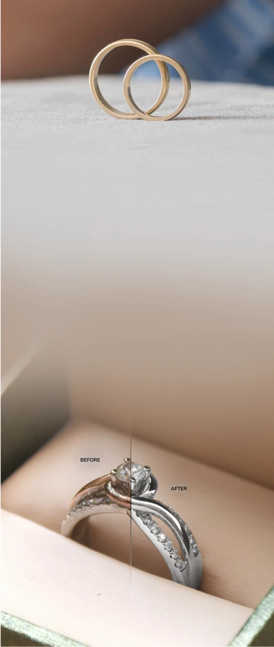 Branded Pave Jewelry - Engagement and Wedding Rings