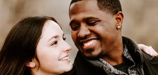 Simple Engagement Ring On A Beautiful Winter Day