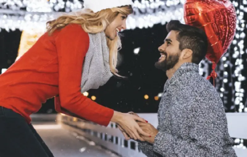 Surprise Thanksgiving and Christmas Engagement Proposal