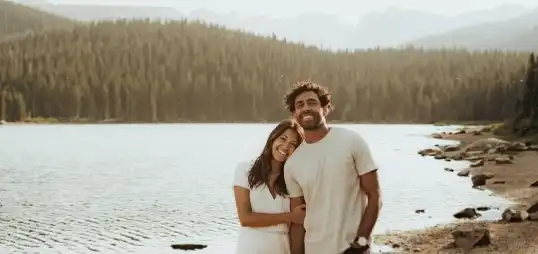 This proposal with an emerald halo ring was the best!