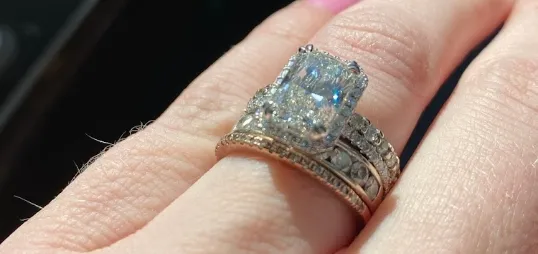 proposing with an engagement ring