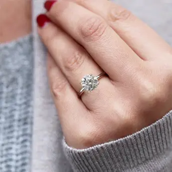 hidden accents engagement rings