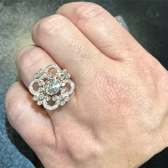 vintage engagement ring