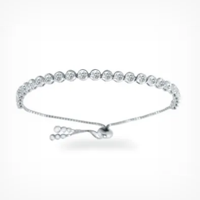 bar and loop closure system ontoggle bracelet