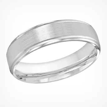 most traditional looks wedding band finish