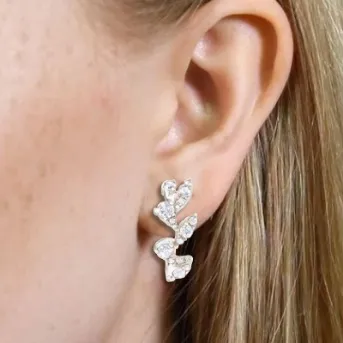 earrings in dimend SCAASIs line are timeless essentials