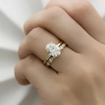 match your engagement ring with your wedding band