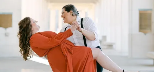 Confessing love with beautiful promise rings