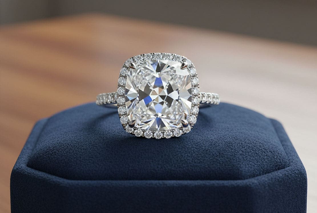 Three carat diamond ring
